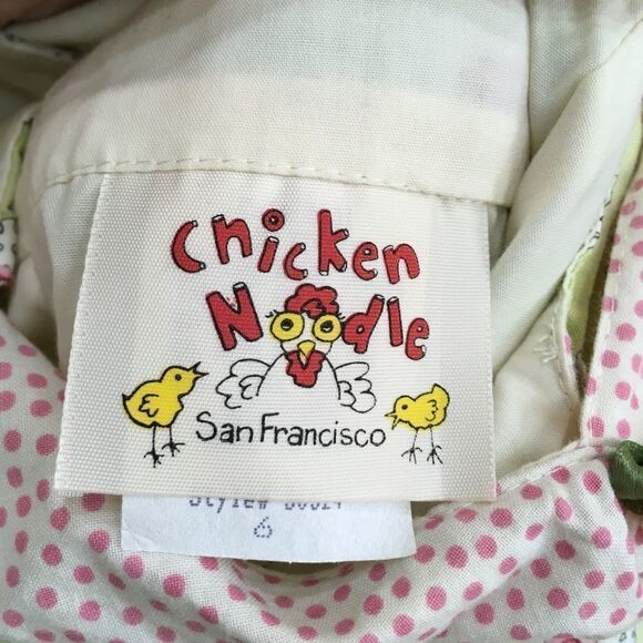 VINTAGE CHICKEN NOODLE DRESS‎ - Picture 6 of 7
